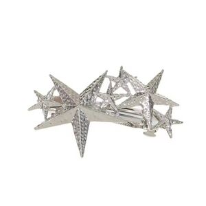 Brand New Silver Stars Hair Clip